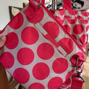 2 Thirty-One Polka Dot Design Bags
